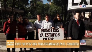 Expo "Ne-Pos" denuncia el festín político en el Congreso Nacional - Noticias Paraguay