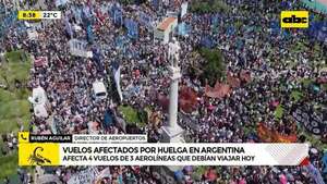 Video: vuelos afectados por huelga en Argentina  - ABC Noticias - ABC Color