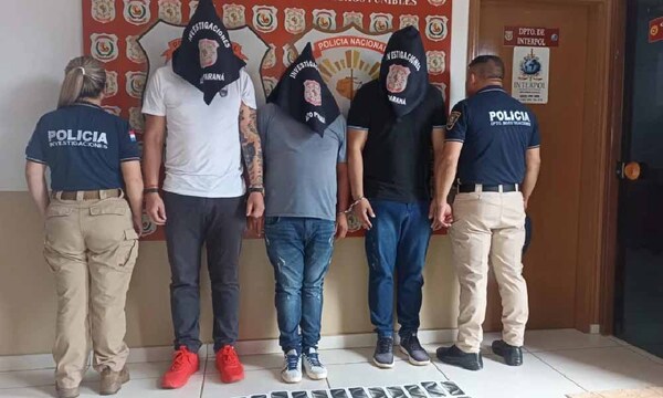 Detenidos tras ofrecer celulares robados a la empresa afectada en Ciudad del Este – Prensa 5