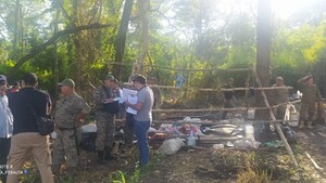 Policía desaloja a ocupantes de asentamiento en reserva natural de Concepción