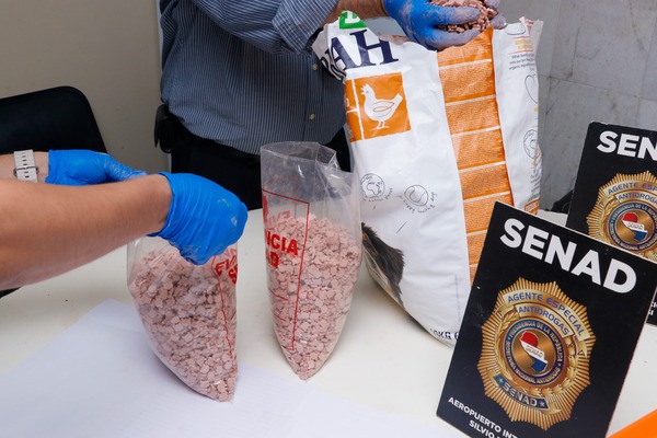 Detectaron miles de pastillas de éxtasis entre comida para perros y gatos | 1000 Noticias