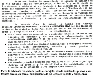 Concejales municipales proponen poner en orden el tránsito automotor y la seguridad víal - Radio Imperio 106.7 FM