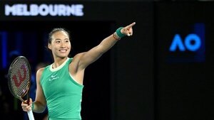 La china Zheng remonta y está en semifinales en Australia