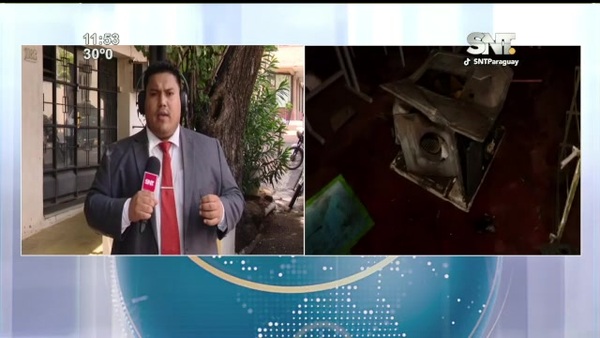 Delincuentes vaciaron la Esc. Carlos A. López - SNT