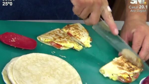 La cocina de Cada Día: Quesadilla de huevo - SNT