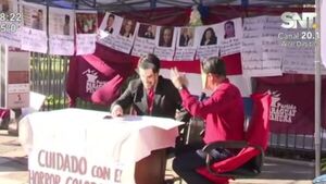 Expo NE-PO frente al Panteón Nacional - SNT