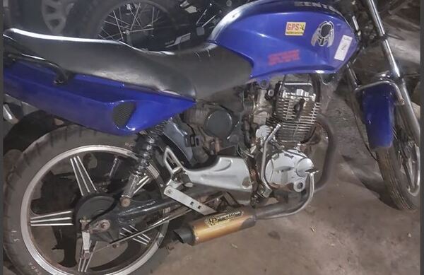 Incautación de motocicleta por emisión de ruidos molestos