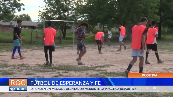 Difunden un mensaje alentador de esperanza y fe mediante la práctica deportiva