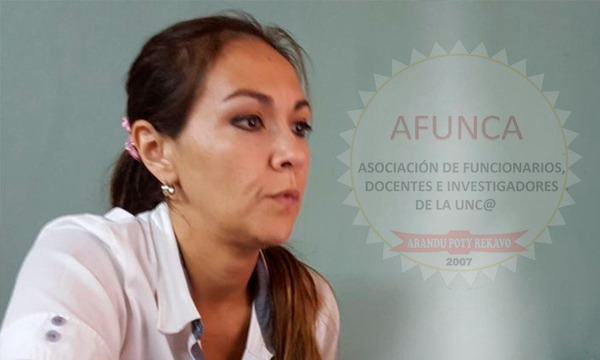 Rectora de la UNCA anunció que no pedirá comisionamiento de Viviana Villalba