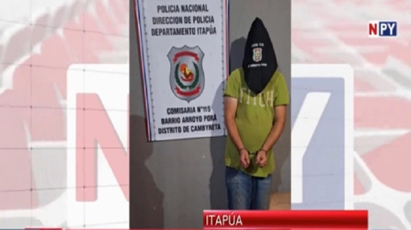 Detienen a un hombre que amenazó de muerte a su pareja y suegra - Noticias Paraguay
