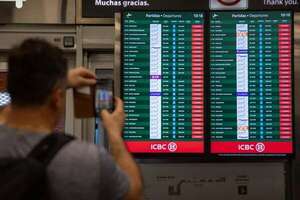 Huelga general en Argentina afecta al transporte aéreo: hay cancelaciones y reprogramaciones - Mundo - ABC Color
