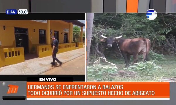 Hermanos se enfrentaron por abigeato | Telefuturo
