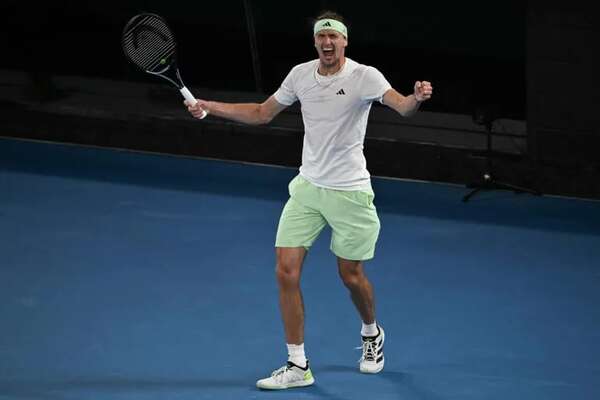 Alexander Zverev avanzó a las semifinales del Australia Open - Tenis - ABC Color