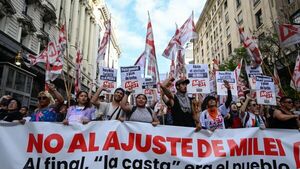 Jornada de paro nacional en Argentina - SNT