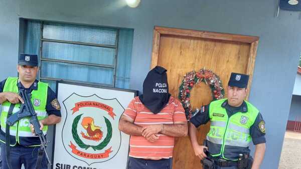 Presidente Franco: Detienen a presunto autor de varios asaltos, tiene ocho órdenes de captura