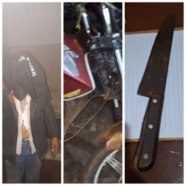 PJC: Recuperan moto robada en Jardín Aurora y detienen a supuesto autor con un cuchillo
