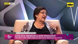 Video: origen de la sopa paraguaya - ABC TV - ABC Color