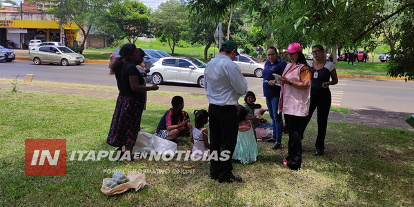 MINNA REALIZÓ MONITORIO Y ABORDAJE DE NIÑOS NATIVOS EN ENCARNACIÓN - Itapúa Noticias