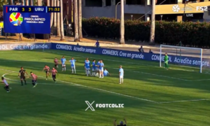 (VIDEO). Diego Gómez puso el 4-3 para la Albirroja ante Uruguay