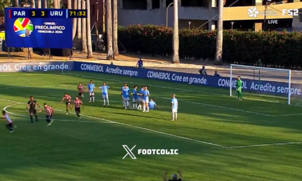 (VIDEO). Diego Gómez puso el 4-3 para la Albirroja ante Uruguay