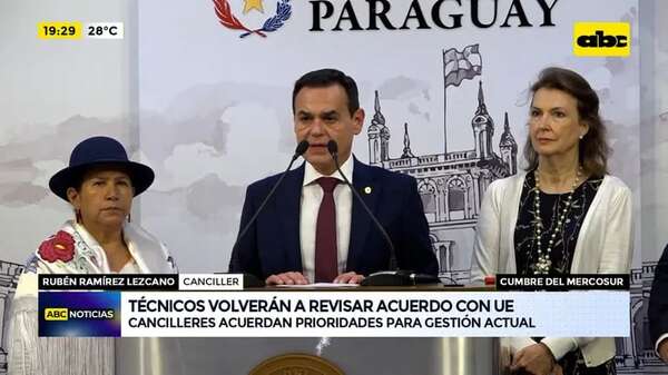 Video: Técnicos volverán a revisar acuerdo con UE - ABC Noticias - ABC Color