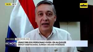 Video: Unas 598.000 personas viven en alquiler - ABC Noticias - ABC Color