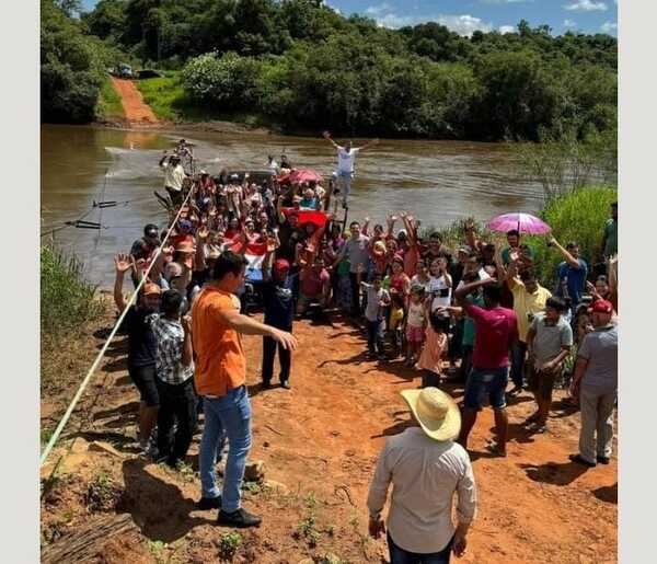 Mingueros reiteran pedido de puente sobre el río Monday - ADN Digital