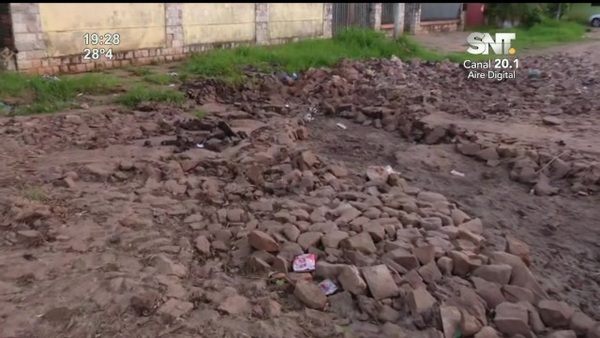 Pobladores en contra de la construcción del vertedero - SNT