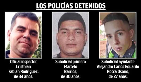Buscan a pasajero que sería cómplice de los policías que “plantaron” droga a chofer de Bolt - Policiales - ABC Color