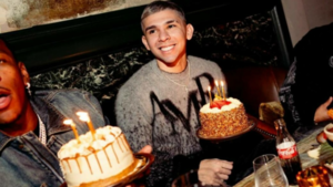 Así fue el festejo de cumple de Julio Enciso