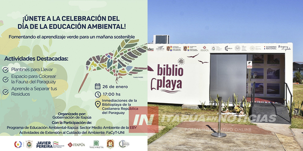 INVITAN A PARTICIPAR DE ACTIVIDAD POR EL DÍA DE LA EDUCACIÓN AMBIENTAL EN ENCARNACIÓN - Itapúa Noticias