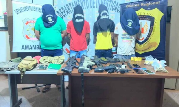 Policía detiene a 5 personas por séxtuple homicidio en estancia de Amambay – Prensa 5