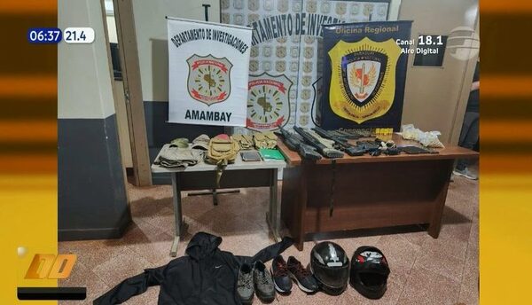 Múltiple asesinato en Amambay: Detienen a presuntos sicarios tras allanamientos | Telefuturo