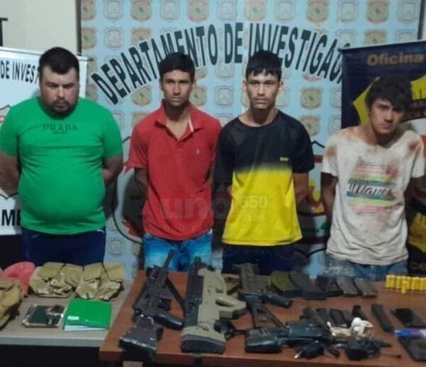 Caen 6 integrantes de banda criminal de caso Piky en Amambay