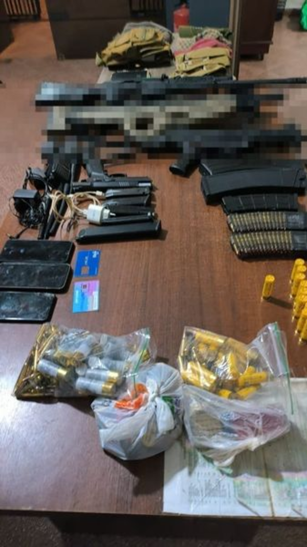 Varios detenidos e incautación de evidencias en el caso del séxtuple homicidio en Amambay - trece
