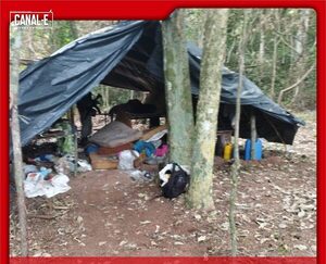CAMPAMENTOS NARCOS EN CANINDEYÚ SON DESTRUÍDOS POR LA SENAD