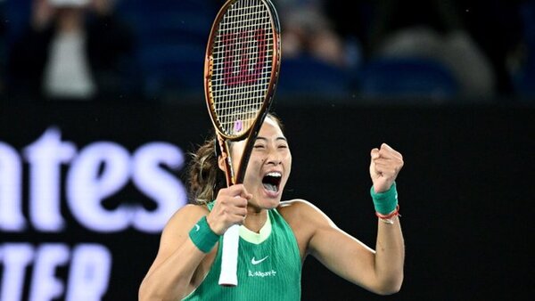 La china Qinwen Zheng logra su primera final de ‘grand slam’