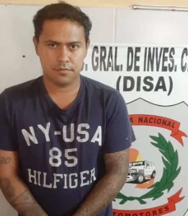 Detienen a “cara cortada”: tortolero que utilizaba inhibidor de alarma para robar - Policiales - ABC Color