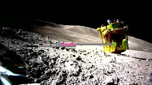 Sonda japonesa sobre la Luna: Foto del aterrizaje espacial más preciso hasta la fecha