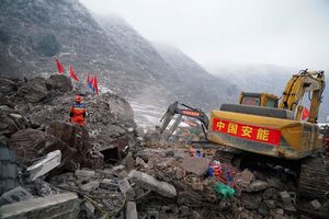 Suben a 44 los fallecimientos por el alud en el suroeste de China - .::Agencia IP::.
