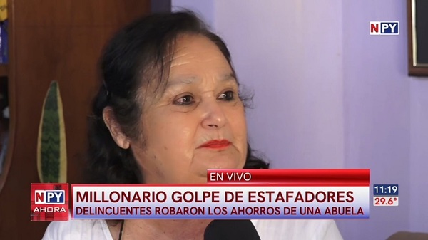 Estafadores se robaron los ahorros de una docente jubilada - Noticias Paraguay