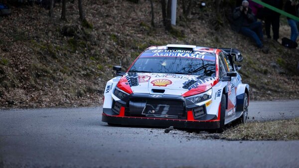Versus / Tänak gana el shakedown del Rallye de Montecarlo en su regreso a Hyundai