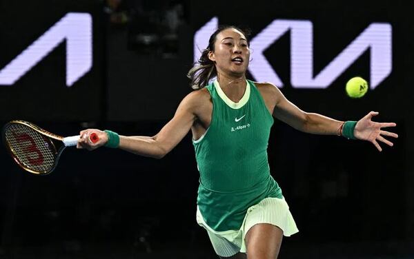 ¡Qinwen Zheng clasificó a la final del Abierto de Australia! - Tenis - ABC Color