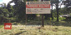 CAPITÁN MIRANDA: MULTAS A PROPIETARIOS DE TERRENOS QUE NO LIMPIEN - Itapúa Noticias