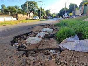 Pobladores de Cabañas exigen reparación de calle al MOPC - Nacionales - ABC Color