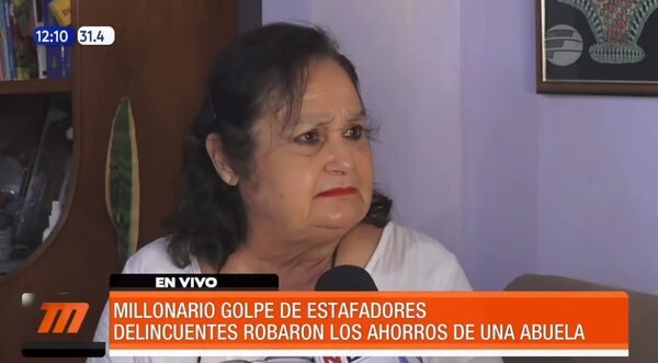 Ciberdelincuentes robaron ahorros de una abuela | Telefuturo