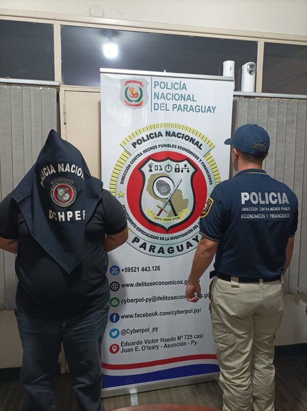 Cae presunto estafador por medios informáticos