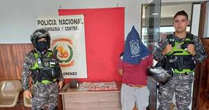 La Nación / San Lorenzo: robó una tienda en dos ocasiones en menos de 24 horas y fue detenido