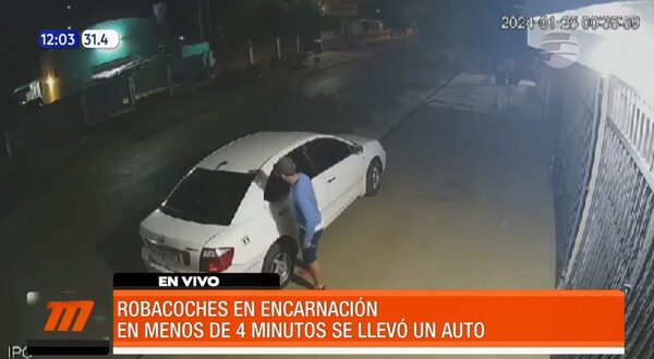 ¡Cuidado! Siguen los robos de vehículos en Encarnación | Telefuturo