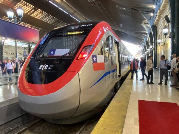 Chile inauguró el tren más rápido de Sudamérica - ADN Digital